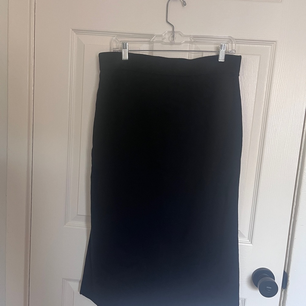 NWT Pringle of Scotland Black and White Knit Midi Pencil Skirt - Picture 5 of 7